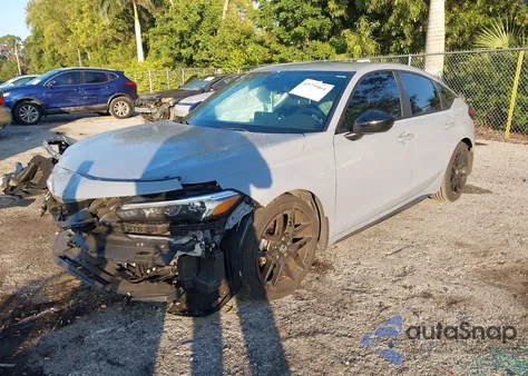 2024 Honda Civic Sport z USA, uszkodzony, nr VIN 19XFL2H81RE009320